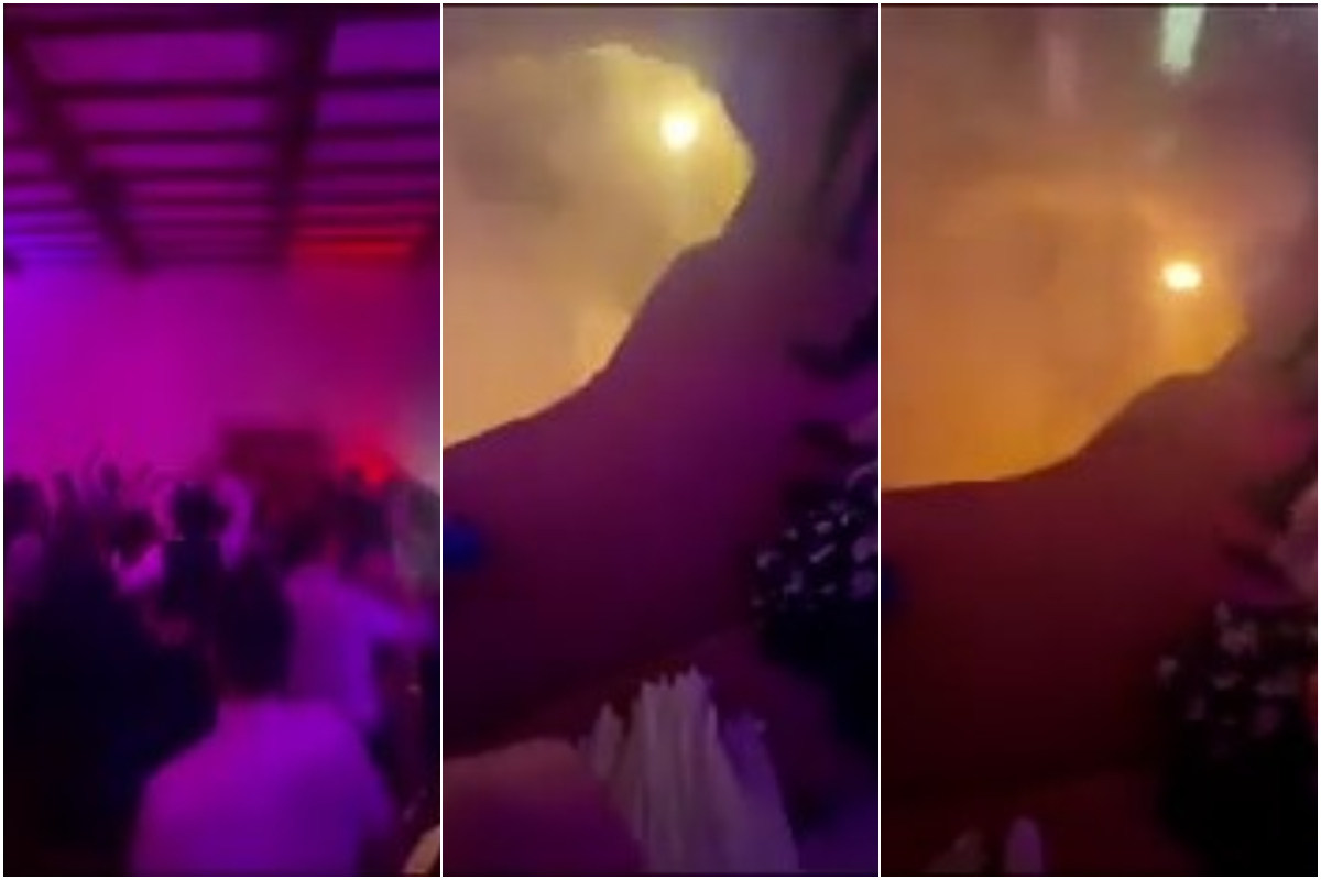 Crollo della sala durante il matrimonio a Pistoia, il solaio cede durante i balli